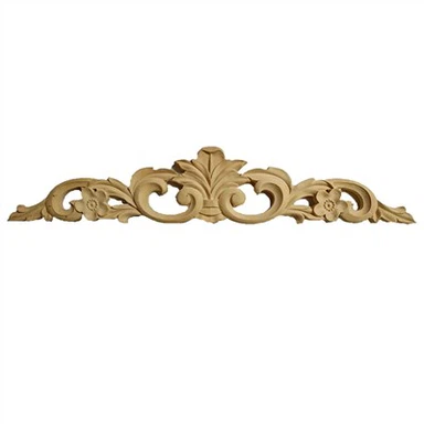 งานแกะสลักไม้ดอกไม้